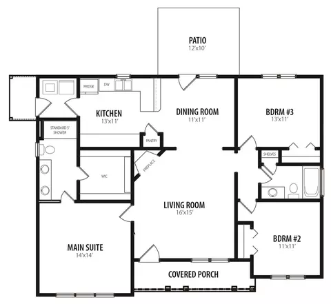 Floorplan - 106 Legolas Ct, Middlesex, NC 27557 photo 1 of 1