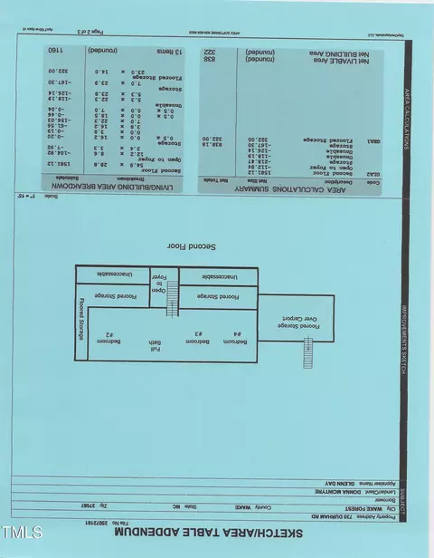 Floorplan - 735 Durham Rd, Wake Forest, NC 27587 photo 2 of 3