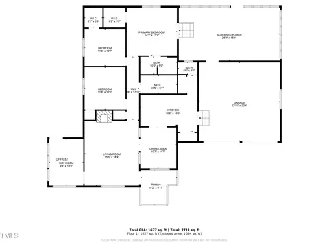 Floorplan - 109 Oak St, Pine Level, NC 27568 photo 2 of 2