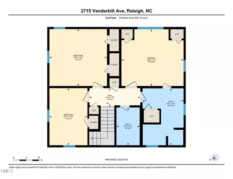Floorplan - 2715 Vanderbilt Ave, Raleigh, NC 27607 photo 3 of 3
