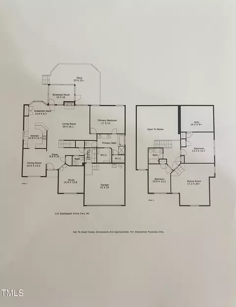 Floorplan - 110 Stablegate Dr, Cary, NC 27513 photo 1 of 1