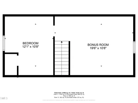 Floorplan - 2809 Elsbeth Ct, Wake Forest, NC 27587 photo 3 of 4