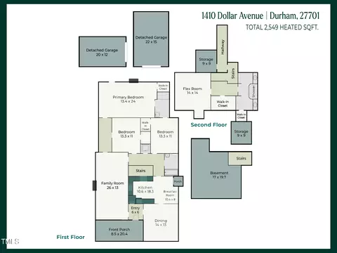 Floorplan - 1410 Dollar Ave, Durham, NC 27701 photo 1 of 2