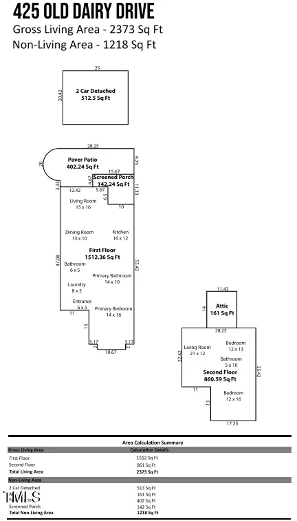 Floorplan - 425 Old Dairy Dr, Wake Forest, NC 27587 photo 1 of 1