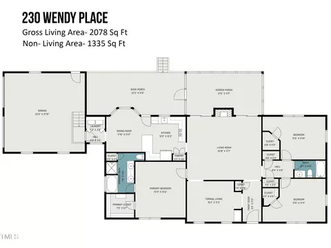 Floorplan - 230 Wendy Pl, Benson, NC 27504 photo 1 of 1