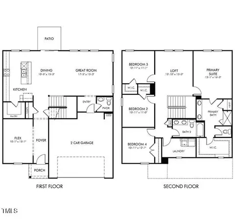 Floorplan - 232 Thistle Patch Pl, Angier, NC 27501 photo 1 of 1