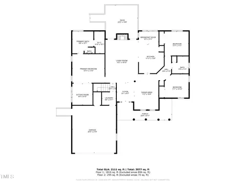 Floorplan - 61 Fork Junction Rd, Timberlake, NC 27583 photo 2 of 5