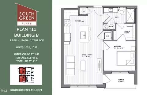130 Two Hills Dr #102B, Carrboro, NC 27510