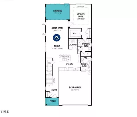 Floorplan - 128 Vulcan St, Garner, NC 27529 photo 1 of 1