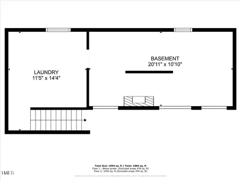 Floorplan - 407 E Woodall St, Smithfield, NC 27577 photo 1 of 2