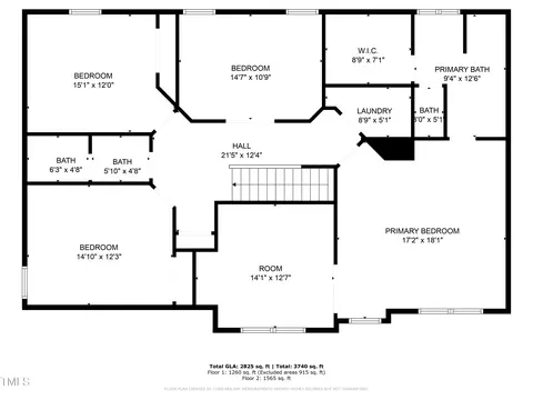 Floorplan - 895 November Ln, Willow Spring, NC 27592 photo 2 of 3