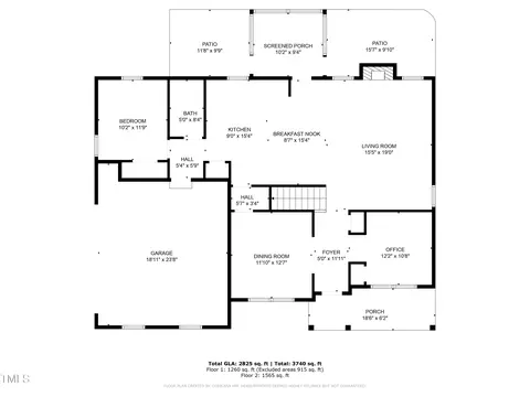 Floorplan - 895 November Ln, Willow Spring, NC 27592 photo 1 of 3