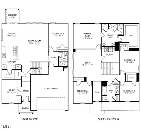 Floorplan - 537 Bridger Dr, Garner, NC 27529 photo 1 of 1