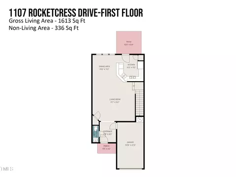 Floorplan - 1107 Rocketcress Dr, Durham, NC 27713 photo 1 of 4