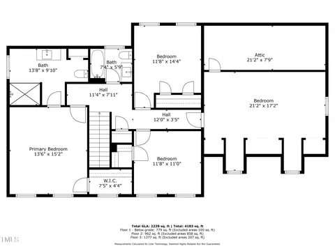 Floorplan - 101 Fallsworth Dr, Cary, NC 27513 photo 3 of 5