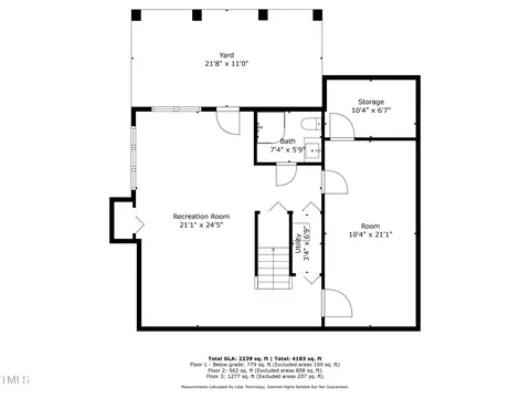 Floorplan - 101 Fallsworth Dr, Cary, NC 27513 photo 2 of 5