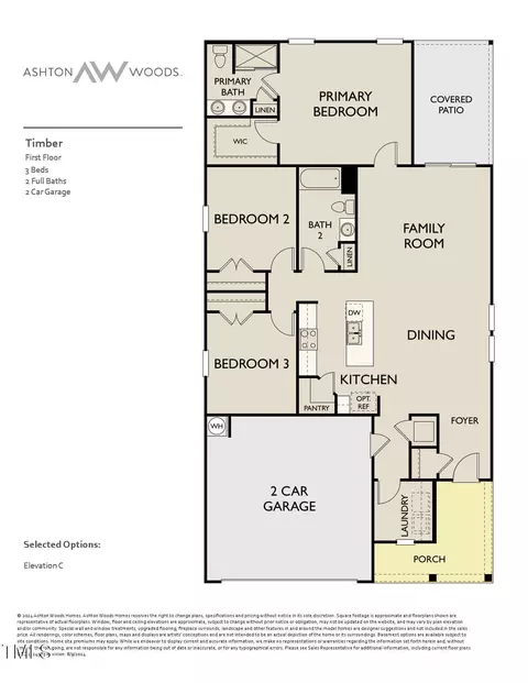 Floorplan - 11273 Salers Loop, Middlesex, NC 27557 photo 1 of 1