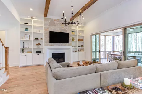 Living - 3901 Laurel Creek Ln, Wake Forest, NC 27587 photo 3 of 4