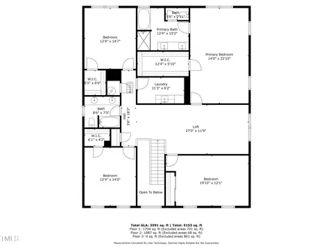 Floorplan - 824 Stackhurst Way, Wake Forest, NC 27587 photo 3 of 4