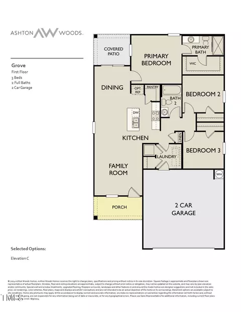 Floorplan - 11739 Salers Loop, Middlesex, NC 27557 photo 1 of 1
