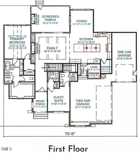 Floorplan - 7609 Thompson Mill Rd, Wake Forest, NC 27587 photo 3 of 4