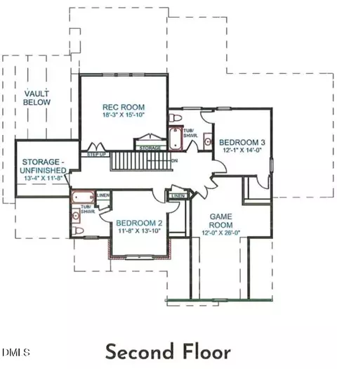 Floorplan - 7609 Thompson Mill Rd, Wake Forest, NC 27587 photo 2 of 4