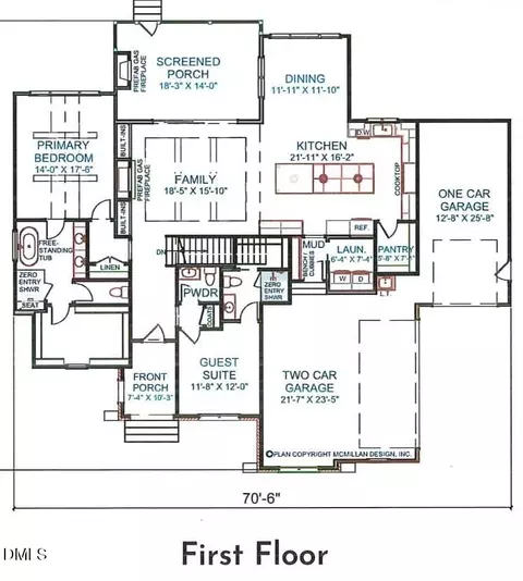 Floorplan - 7609 Thompson Mill Rd, Wake Forest, NC 27587 photo 1 of 4