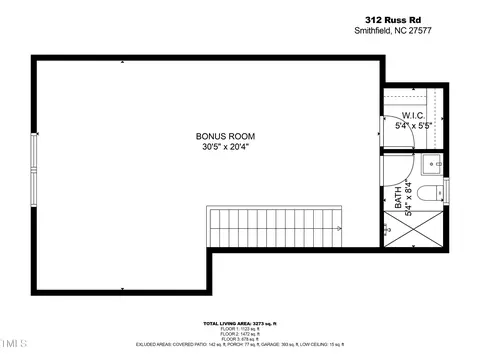 Floorplan - 312 Russ Rd, Smithfield, NC 27577 photo 3 of 4