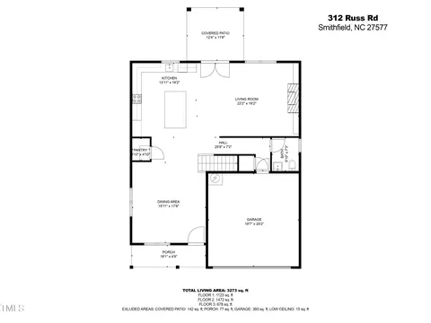 Floorplan - 312 Russ Rd, Smithfield, NC 27577 photo 1 of 4