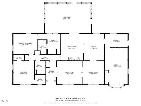 Floorplan - 58 Eagle Rd, Coats, NC 27521 photo 1 of 2