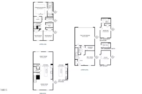 Floorplan - 601 Rockwater Path, Durham, NC 27713 photo 1 of 1