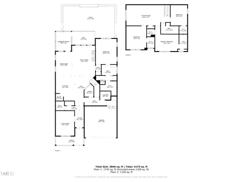 Floorplan - 1724 Highpoint St, Wake Forest, NC 27587 photo 1 of 2