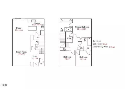 Floorplan - 421 Eugene St #A, Durham, NC 27701 photo 1 of 1