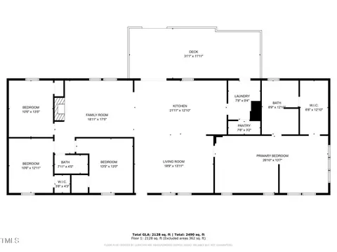 Floorplan - 2309 Win Rd, Garner, NC 27529 photo 1 of 2
