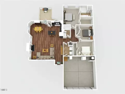 Floorplan - 174 Arrow Ln, Middlesex, NC 27557 photo 3 of 3