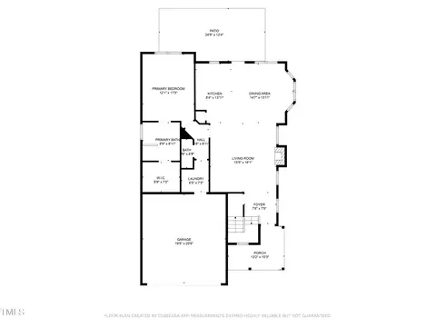 Floorplan - 632 Poplar St, Durham, NC 27703 photo 2 of 3