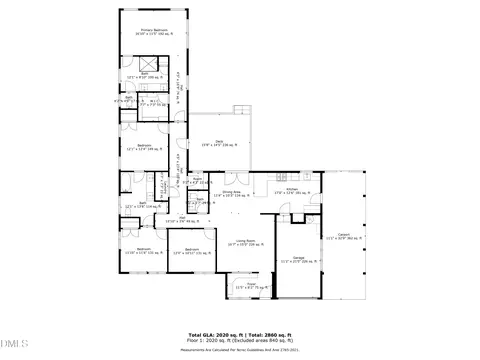 Floorplan - 3912 Old Chapel Hill Rd, Durham, NC 27707 photo 1 of 1