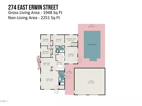 Floorplan - 274 Erwin St, Coats, NC 27521 photo 1 of 1