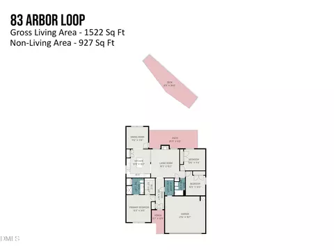 Floorplan - 83 Arbor Loop, Angier, NC 27501 photo 1 of 1