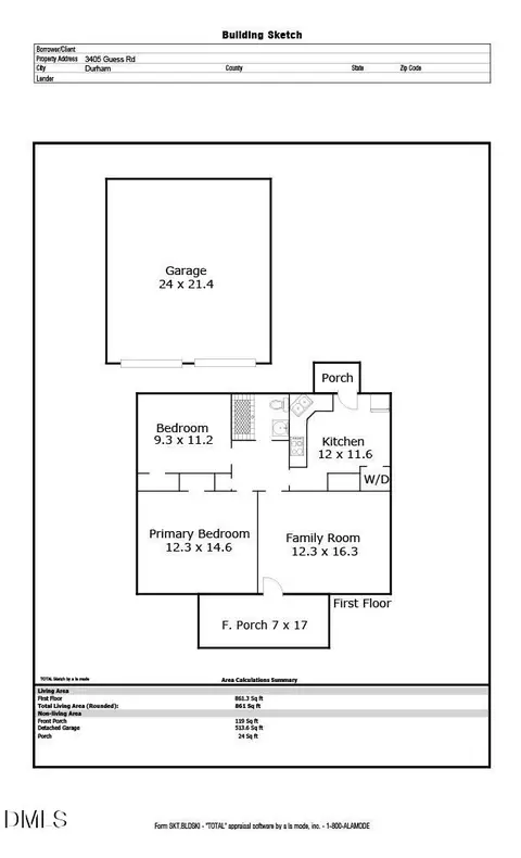 Floorplan - 3405 Guess Rd, Durham, NC 27705 photo 2 of 2
