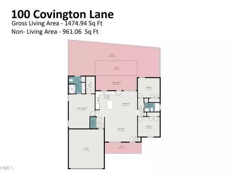 Floorplan - 100 Covington Ln, Dunn, NC 28334 photo 1 of 2