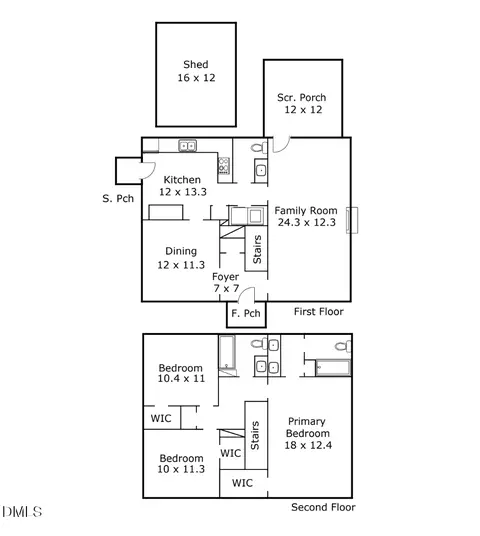 Floorplan - 4803 Lazyriver Dr, Durham, NC 27712 photo 1 of 1