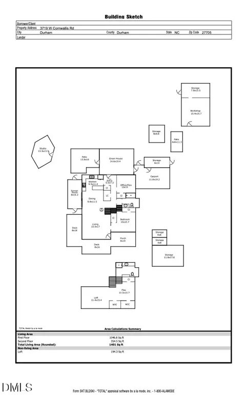 Floorplan - 3719 W Cornwallis Rd, Durham, NC 27705 photo 1 of 1