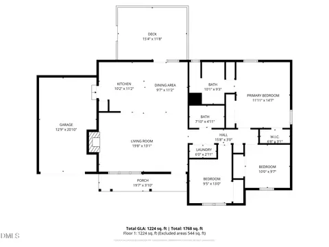 Floorplan - 415 Angus Pl, Stem, NC 27581 photo 1 of 1