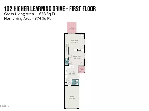 Floorplan - 102 Higher Learning Dr, Durham, NC 27713 photo 1 of 2