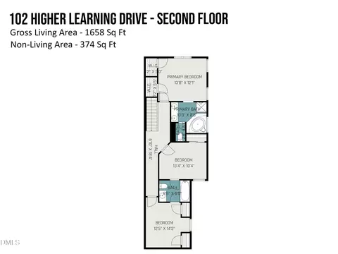 Floorplan - 102 Higher Learning Dr, Durham, NC 27713 photo 2 of 2