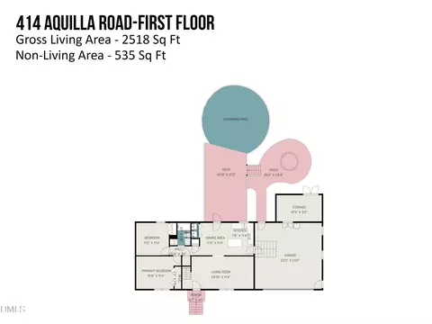 Floorplan - 414 Aquilla Rd, Benson, NC 27504 photo 1 of 3