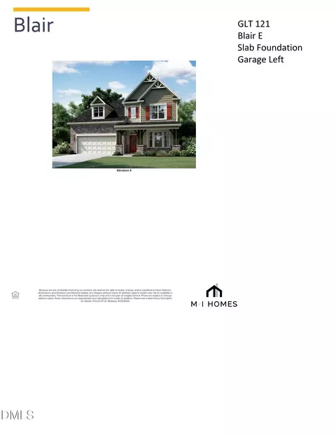 7122 Mystic Sea Ln #LOT 121, Apex, NC 27523