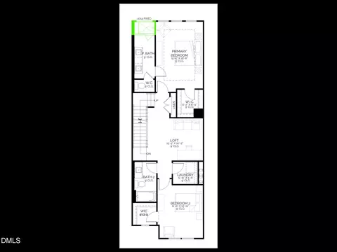 Floorplan - 612 Cable Ct, Apex, NC 27523 photo 5 of 6