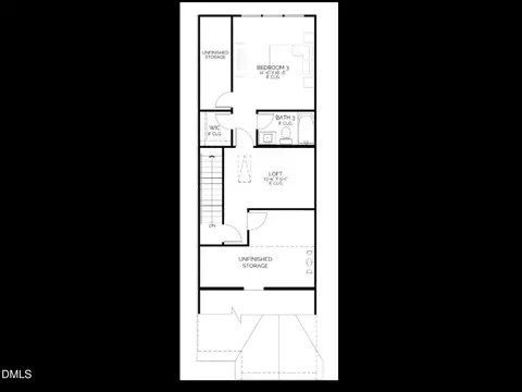 Floorplan - 612 Cable Ct, Apex, NC 27523 photo 6 of 6